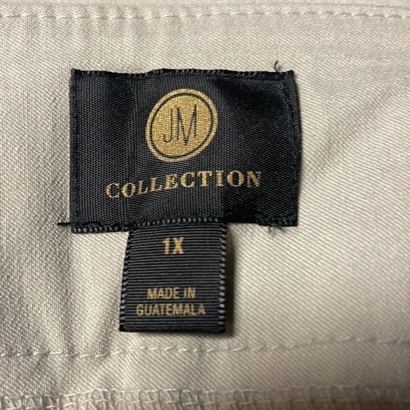 Jm Collection Plus Size Tummy Control Pull-on Capri Pants, Created for Macy's - Picture 4 of 7